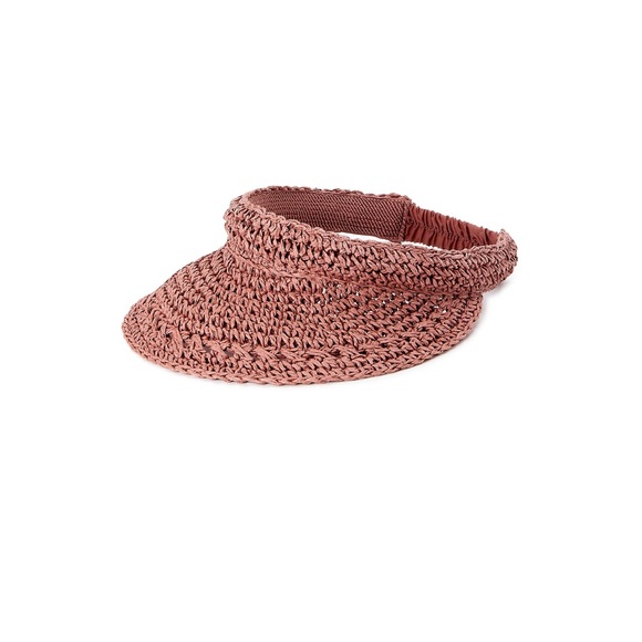 Time And Tru Women's Staw Visor NEW WITH TAGS - Picture 2 of 6